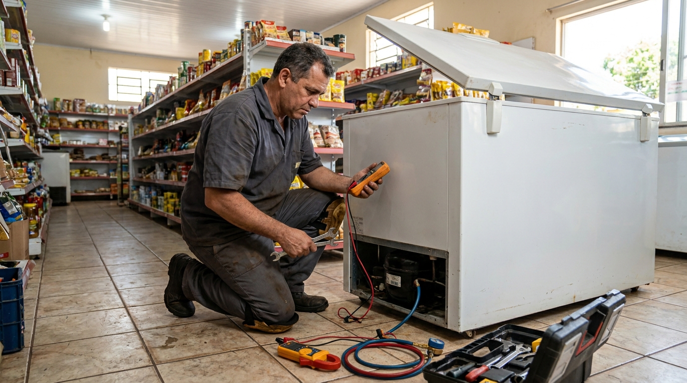 Manutenção em Motor Ventilador no Imperial, São José do Rio Preto‑SP