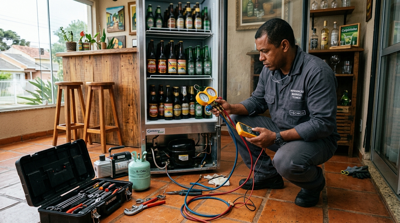 Técnico de refrigeração comercial perto de mim em São José do Rio Preto‑SP