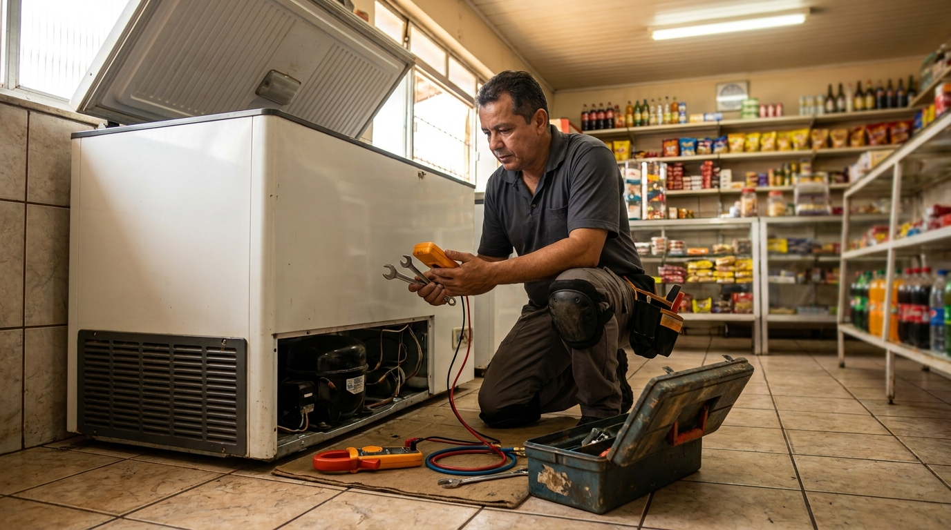 Técnico de freezer perto de mim em São José do Rio Preto‑SP